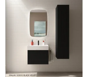 Spintelė pakabinama Biba 60 įvarių spalvų su paslėptumi stalčiumi