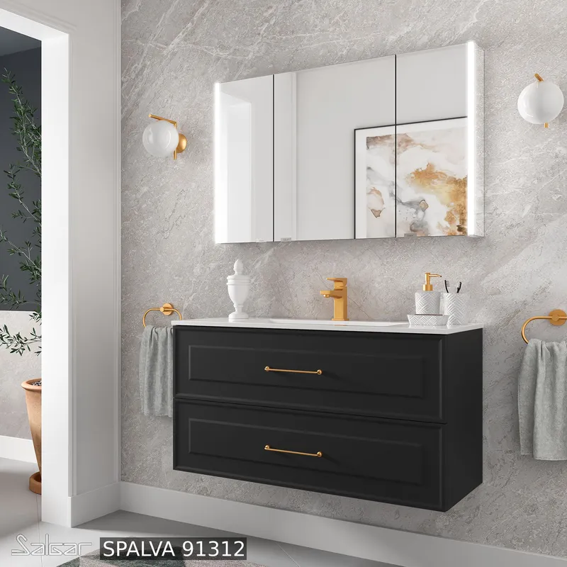 Pakabinama vonios spintelė RENOIR 100 įvairių spalvų