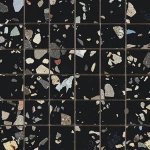 Gemstone Mosaico Black Pulido 30x30