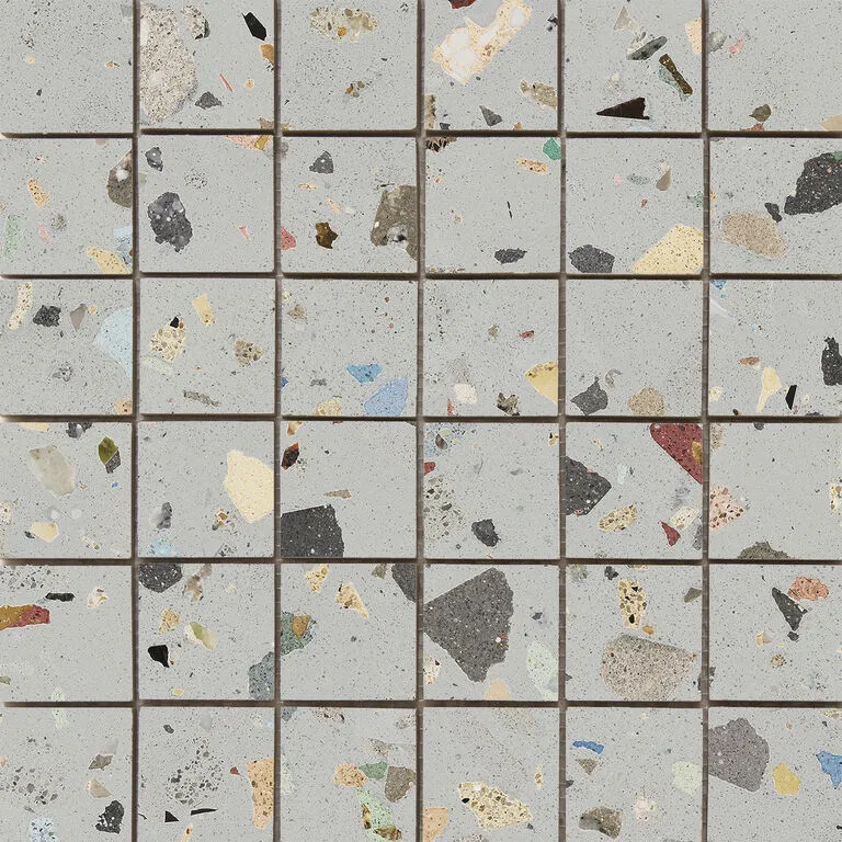 Gemstone Mosaico Grey Pulido 30x30