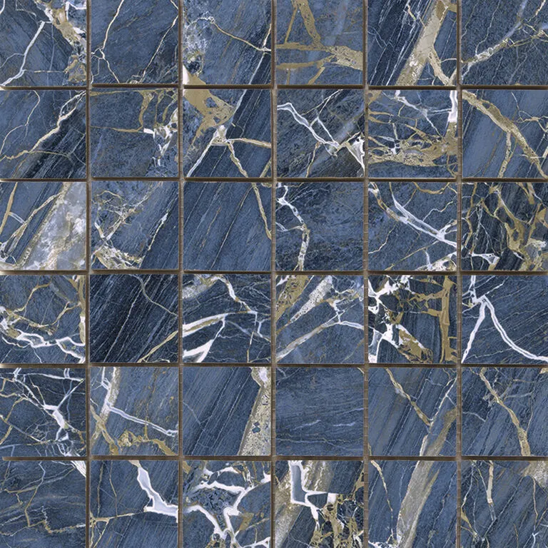 Gemstone Mosaico Blue Pulido 30x30