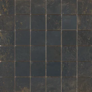 Industrial Mosaico Black Mate 30x30