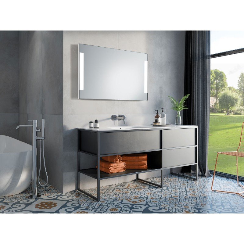 Veidrodis su apšvietimu Dolium