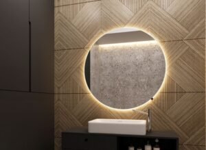 Veidrodis su apšvietimu Ali