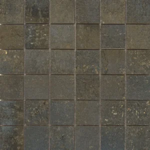 Metal Mosaico Rust Mate 30x30