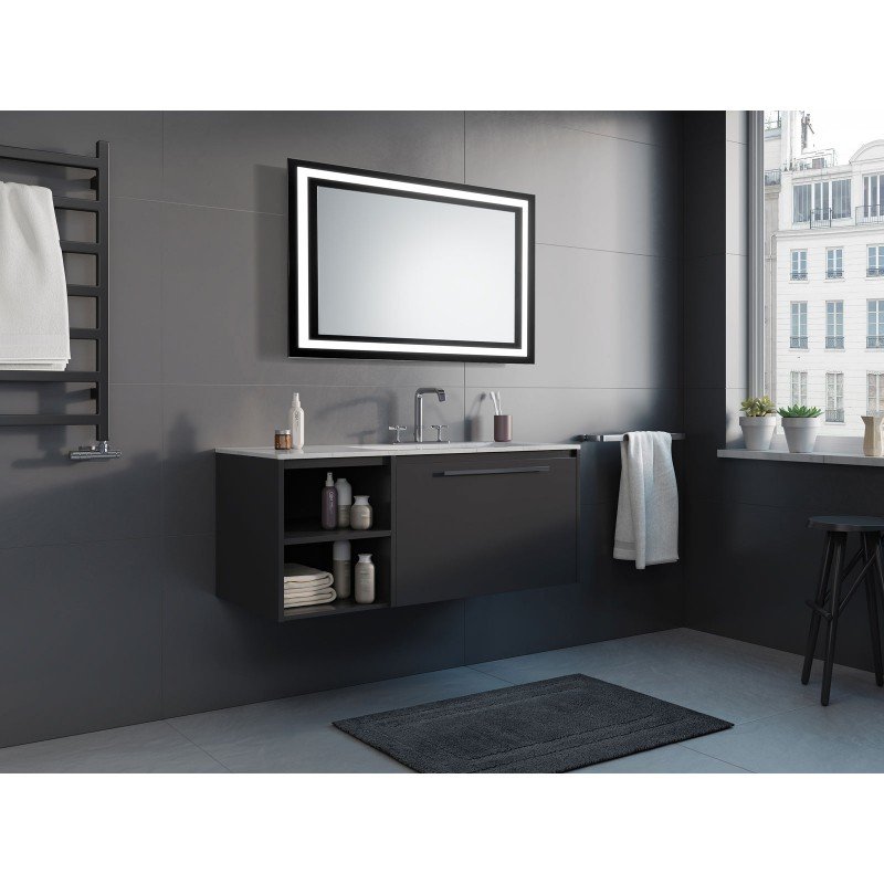 Veidrodis su apšvietimu Modena