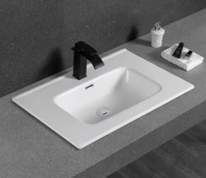 Praustuvas Toronto įleidžiamas keraminis centruotas 60 cm