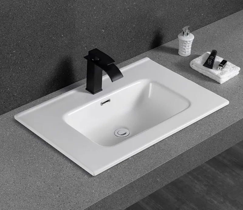 Praustuvas Toronto įleidžiamas keraminis centruotas 60 cm