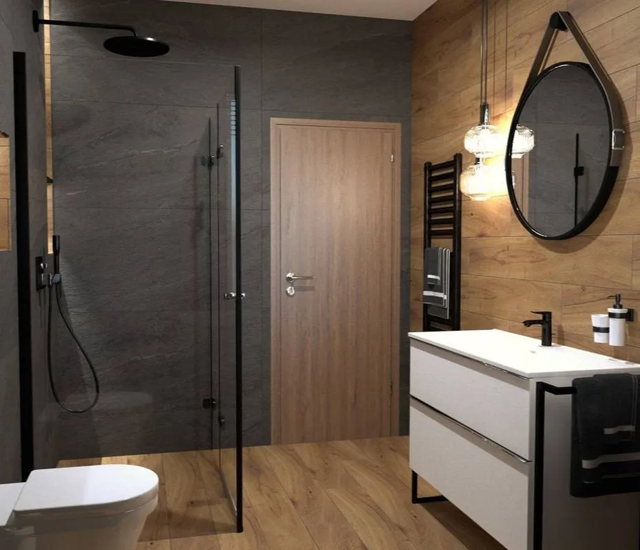 Modernios vonios kambario aplinkos projektas