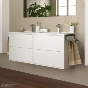 Pakabinama vonios spintelė su praustuvu OPTIMUS 120